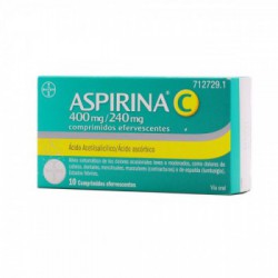 ASPIRINA C 400 mg/240 mg...